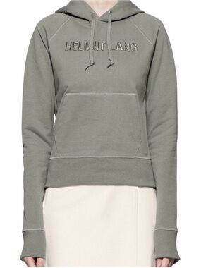 Helmut Lang Pullover Logo Hoodie